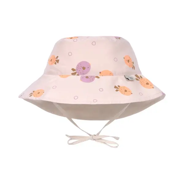 LÄSsig Baby Kinder Sonnenhut Strandhut Sommerhut Sonnenschutz Kinderhut Babymütze Wendbar Atmungsaktiv Uv-Schutz 80/Sun Protection Bucket Hat Fish thumbnail