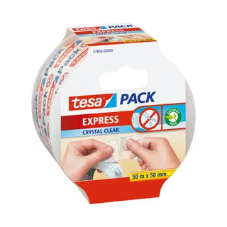 Tesa Express 50 m Polypropylene (Pp) Transparent