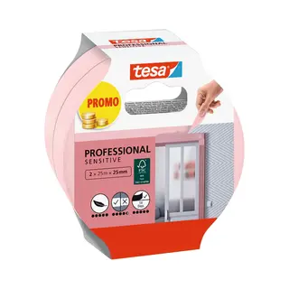Tesa 56267-00000-01 duct tape Geschikt voor gebruik binnen 25 m Roze