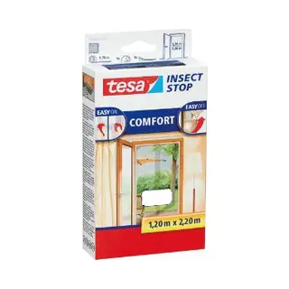 Tesa Insect Stop Comfort Moskitonetz Tür Weiß