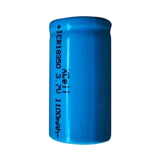 XCell 143391 ICR18350 Li-ion Battery 3.7V 1100mAh Rechargeable