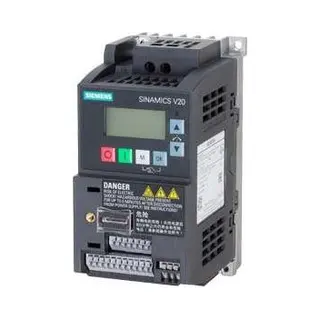 Siemens Inverter Drive, 0.25 kW, 1 Phase, 230 V ac, 1.7 A, Sinamics V20 Series