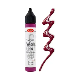 ViVA Decor Candle Wachs Pen, 28 Ml, Fuchsia