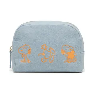 Codello Kosmetiktasche Mit Snoopy-Stickereien