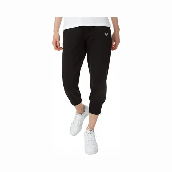 Erima Basics 3/4-Sweatbroek - Trainingsbroek - Vrouwen - Maat M - Zwart thumbnail