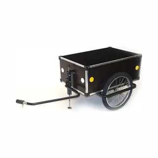 Roland Jumbo D" - Fietskar - 20" - Asbevestiging - Zwart