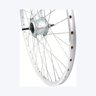 Roland Achterwiel 28 Nexus 8 Rb ZAC2000 Zilver Rvs Spk
