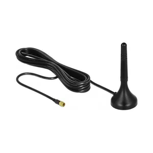 DeLOCK 12583 Netzwerk-Antenne Omnidirektionale Antenne Sma 2 dBi thumbnail