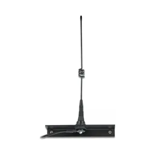 DeLOCK Lpwan 868 MHz Antenne Sma Stecker 4,5 dBi starr omnidirektional mit Anschlusskabel Rg-58 C/U 2,5 m outdoor schwarz