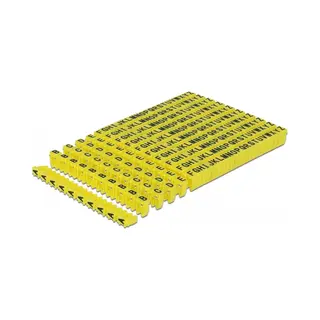 DeLOCK 18303 kabelklem Geel 260 stuk(s)