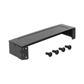 DeLOCK 43303 rack 1U Wandrek Zwart