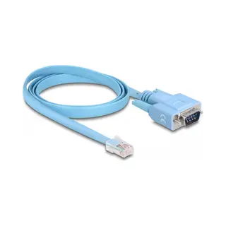DeLOCK Adapter Rs-232 DB9 Stecker zu 1 x Seriell Rs-232 RJ45 Stecker 1 m