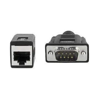 DeLOCK Seriell Rs-232/422/485 Adapter DB9 Stecker zu RJ45 Buchse
