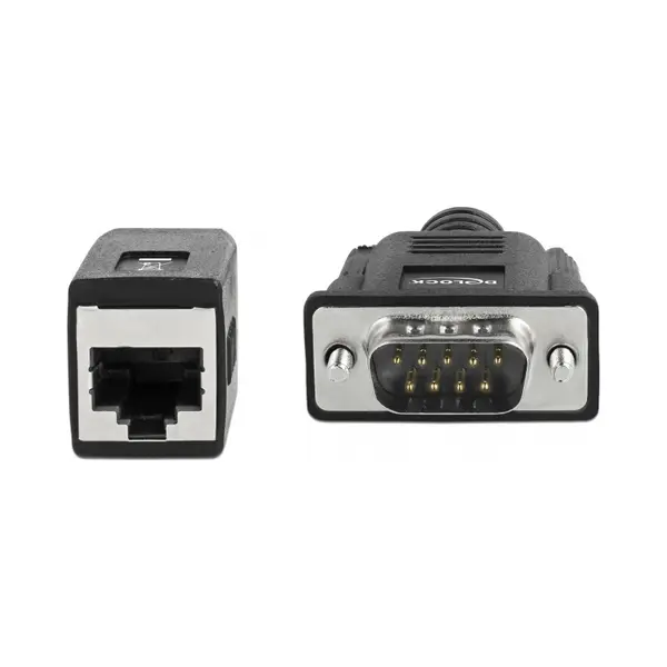 DeLOCK Seriell Rs-232/422/485 Adapter DB9 Stecker zu RJ45 Buchse thumbnail
