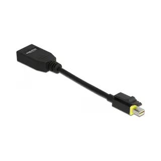 DeLOCK 65978 video kabel adapter 0,15 m Mini DisplayPort DisplayPort Zwart