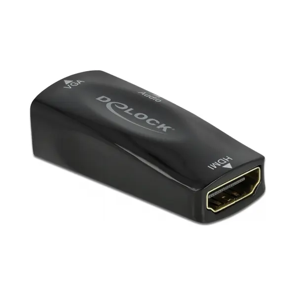DeLOCK Adapter Hdmi-A Buchse zu Vga Buchse 1080p mit Audio thumbnail