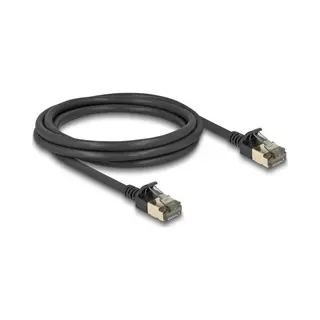 DeLOCK 80340 netwerkkabel Zwart 2 m Cat8.1 F/Ftp (Fftp)