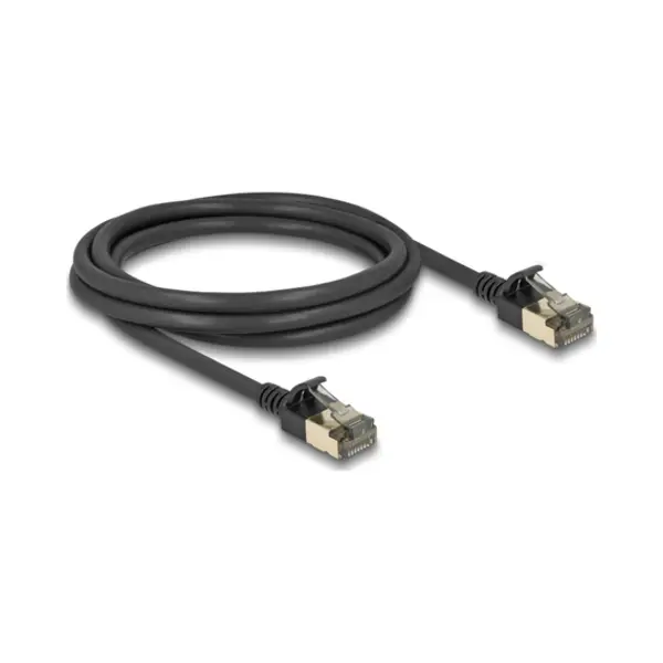 DeLOCK 80340 netwerkkabel Zwart 2 m Cat8.1 F/Ftp (Fftp) thumbnail
