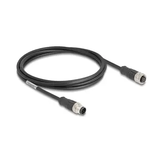 DeLOCK 80804 netwerkkabel Zwart 2 m Cat5e S/Ftp (S-Stp)