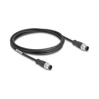 DeLOCK 80807 netwerkkabel Zwart 2 m Cat5e S/Ftp (S-Stp)