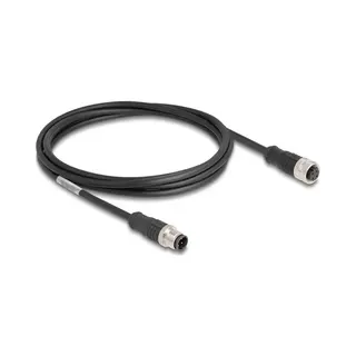 DeLOCK 80845 netwerkkabel Zwart 2 m Cat5e S/Ftp (S-Stp)