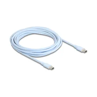 DeLOCK 81236 Usb-kabel Usb 2.0 4 m Usb C Blauw