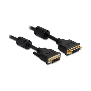 DeLOCK 3m Dvi-I Dvi kabel Zwart