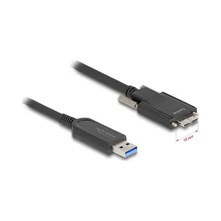 DeLOCK 83213 Usb-kabel Usb 3.2 Gen 2 (3.1 Gen 2) 10 m Usb A Micro-Usb B Zwart