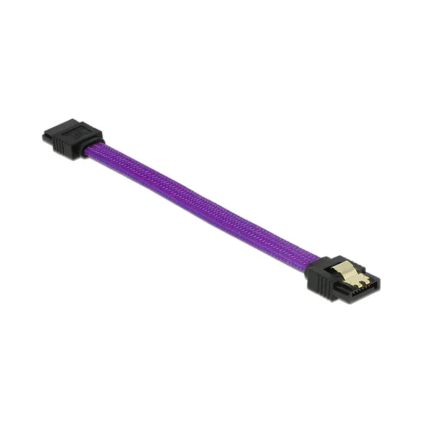 DeLOCK 83688 Sata-kabel 0,1 m Sata 7-pin Paars thumbnail
