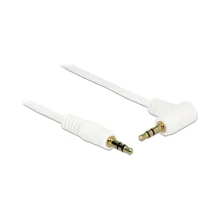 DeLOCK 2m 3.5mm M/M Audiokabel Weiß
