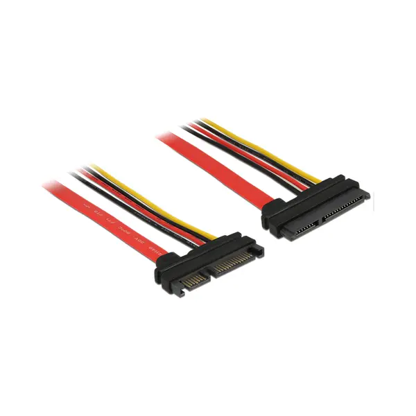 DeLOCK 83804 Sata cable 1 m Sata 22-pin Black, Red, Yellow thumbnail