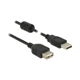 DeLOCK 2m, 2xUSB 2.0-A Usb Kabel Usb 2.0 Usb A Schwarz