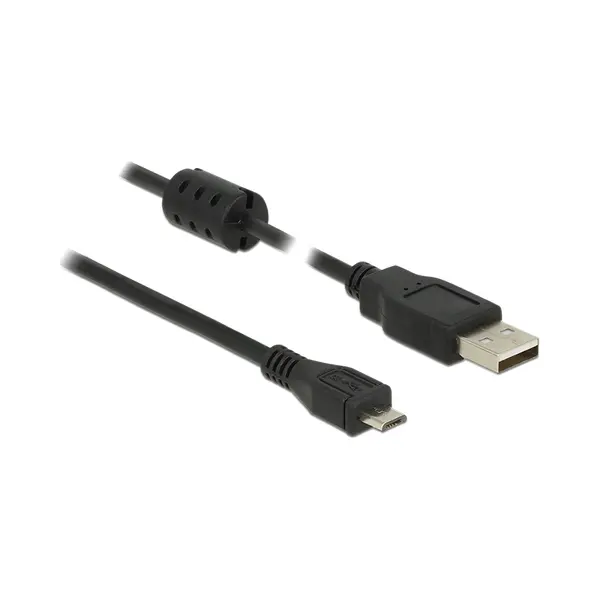 DeLOCK 84900 Usb-kabel Usb 2.0 0,5 m Usb A Micro-Usb B Zwart thumbnail