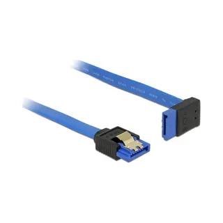 DeLOCK 84999 Sata-Kabel 1 m Sata 7-pin Schwarz, Blau