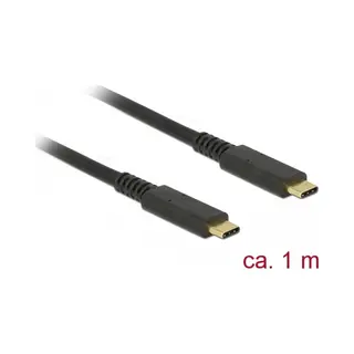 DeLOCK 85207 Usb Kabel Usb 3.2 Gen 2 (3.1 Gen 2) 1 m Usb C Schwarz