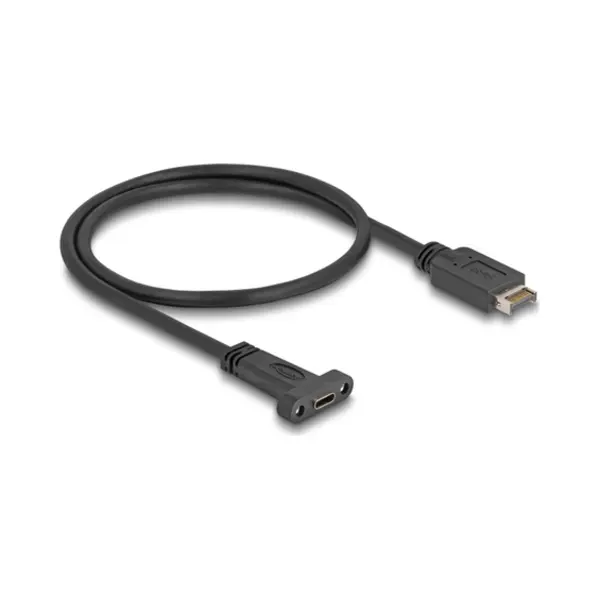 DeLOCK 85526 Usb-kabel Usb 3.2 Gen 2 (3.1 Gen 2) 0,5 m Usb E Usb C Zwart thumbnail