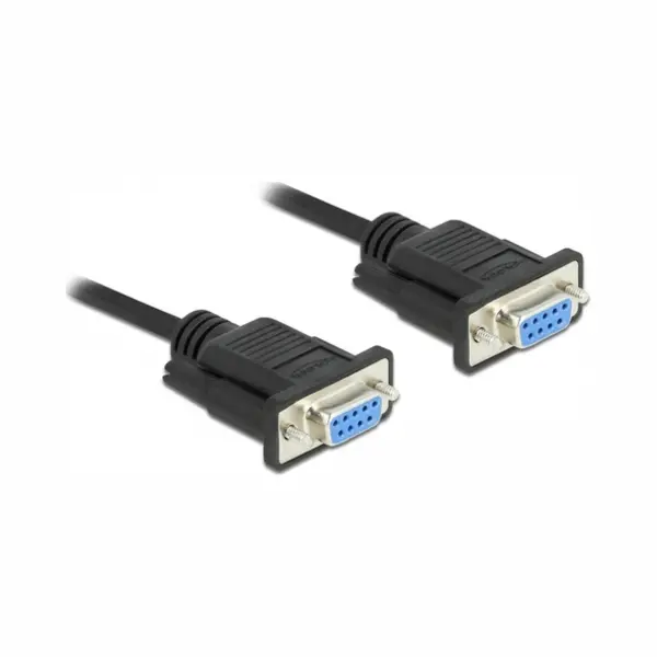 DeLOCK 87516 seriële kabel Zwart 5 m Db-9 thumbnail