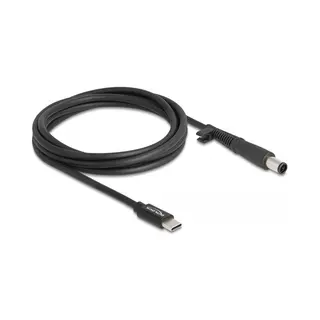 DeLOCK Notebook Ladekabel Usb Type-C Stecker zu Hp 7,4 x 5,0 mm Stecker
