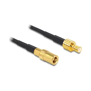 DeLOCK 88732 coax-kabel Rg-174 0,5 m Smb Zwart