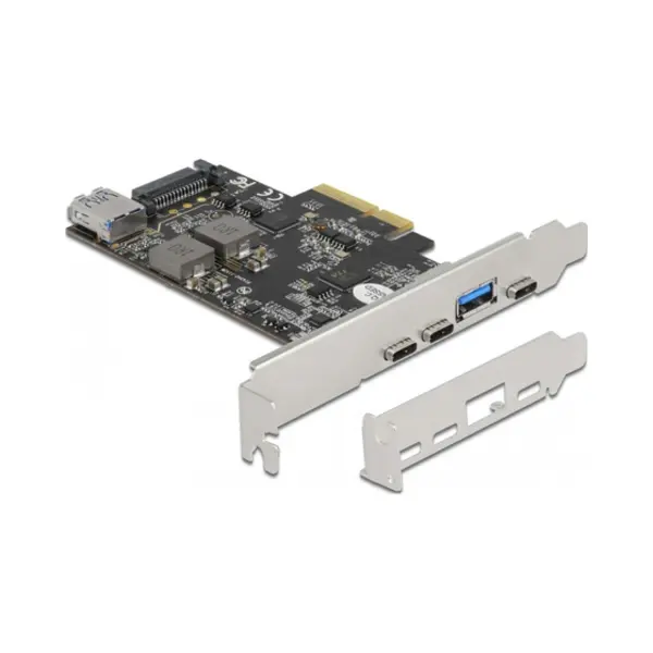 DeLOCK 90060 interfacekaart/-adapter Intern Usb 3.2 Gen 2 (3.1 Gen 2) thumbnail