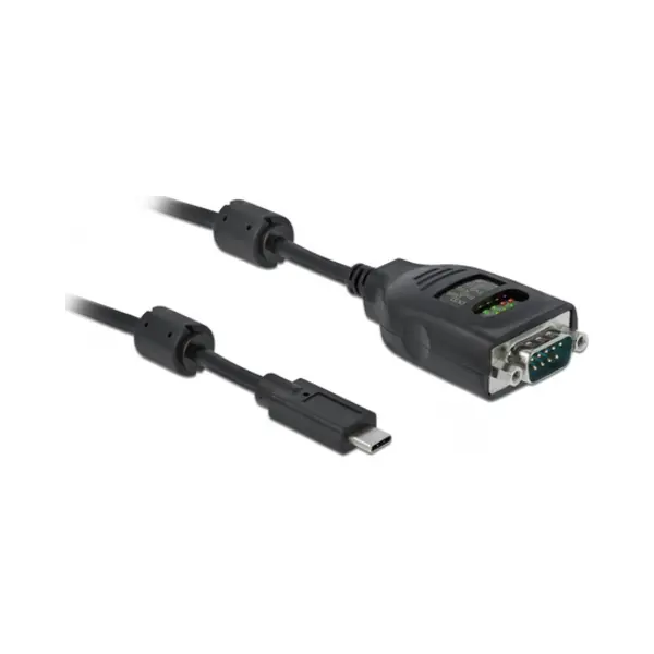 DeLOCK 90414 seriële kabel Zwart 2 m Usb Type-C Rs-232 DB9 thumbnail