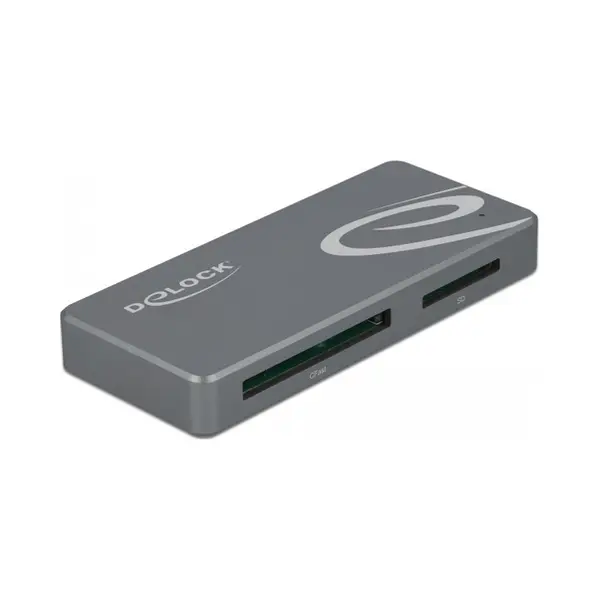 DeLOCK Usb Type-C Card Reader für CFast und Sd Speicherkarten + Usb Hub mit Typ-A und Usb Type-C Port thumbnail