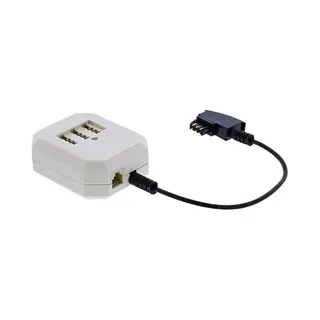 InLine 69905 telefoonkabel 0,2 m Beige