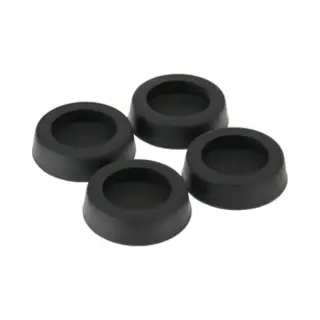 InLine Gummi-Füße, für Pc Gehäuse, 4er Pack, schwarz