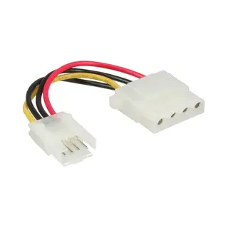InLine 3,5" Floppy - 5,25" Molex 4-Pin 0,06 m