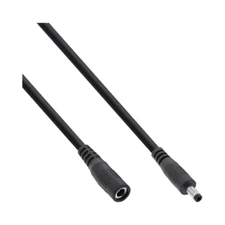 InLine 26803C electriciteitssnoer Zwart 3 m Eiaj-02 (4.0 mm, 1.7 mm)