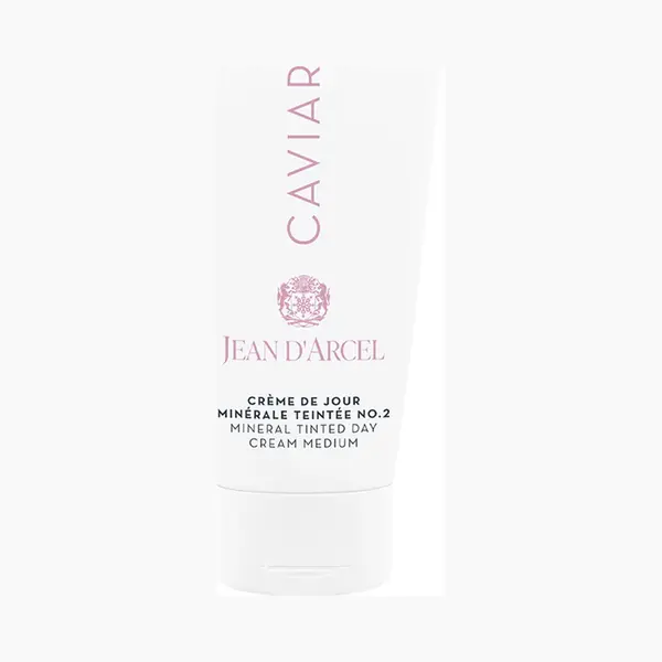 Jean D'arcel Jean D’Arcel - Caviar Crème De Jour Minérale Teintée No.2 - Zart Getönte Anti-Aging Tagescreme - Gleicht Hautunebenheiten Aus - 50ml thumbnail