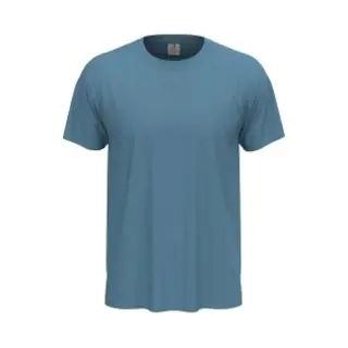 Stedman ST2000_LBLS Basics T-Shirt, Hellblau, S Größe