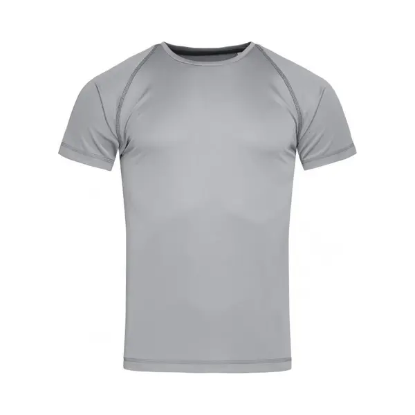 Stedman Active 140 Team Raglan T-Shirt S8030 - Silver Grey - M thumbnail