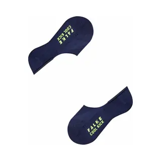 Falke Cool Kick Onzichtbar Eenkleurig Functioneel Materiaal Footies Kinderen Blauw - Maat 31-34